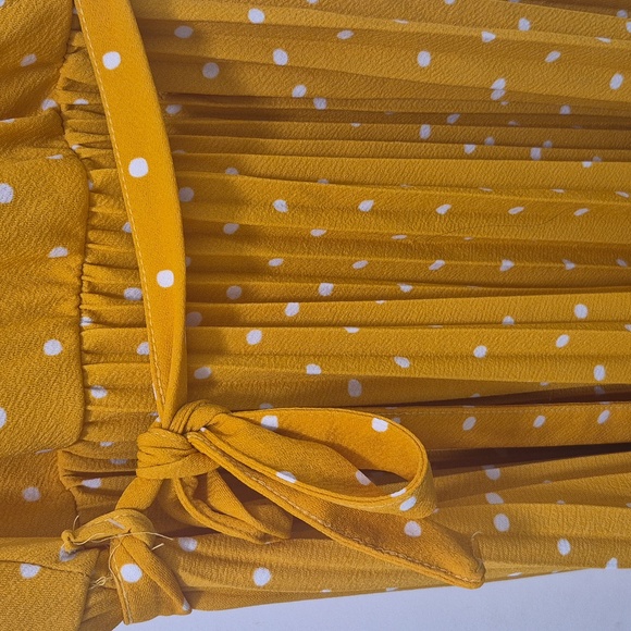 WOMENS POKA DOT DRESS XL - Picture 3 of 5